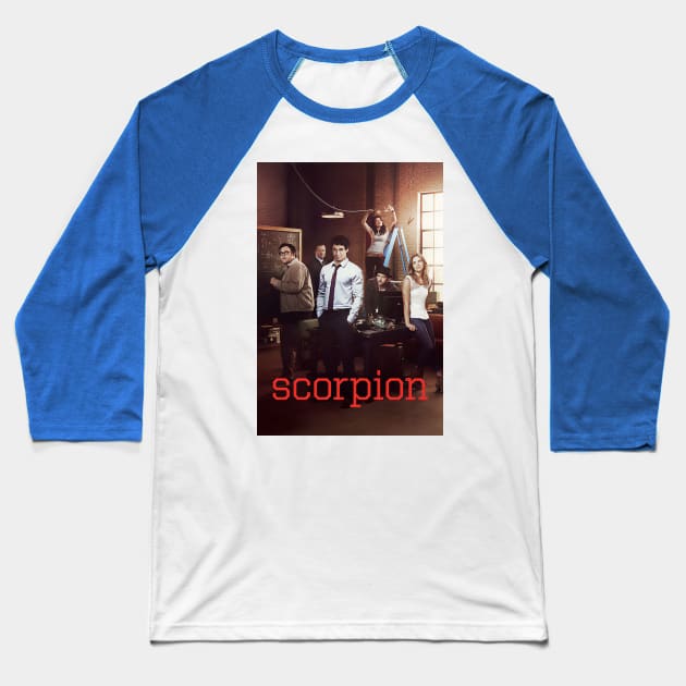 Scorpion Baseball T-Shirt by Virtue in the Wasteland Podcast